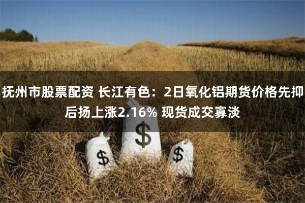 抚州市股票配资 长江有色：2日氧化铝期货价格先抑后扬上涨2.16% 现货成交寡淡